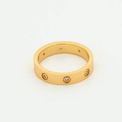 [⭐Maelin]LOVE RING 3.6MM 8 DIAMONDS