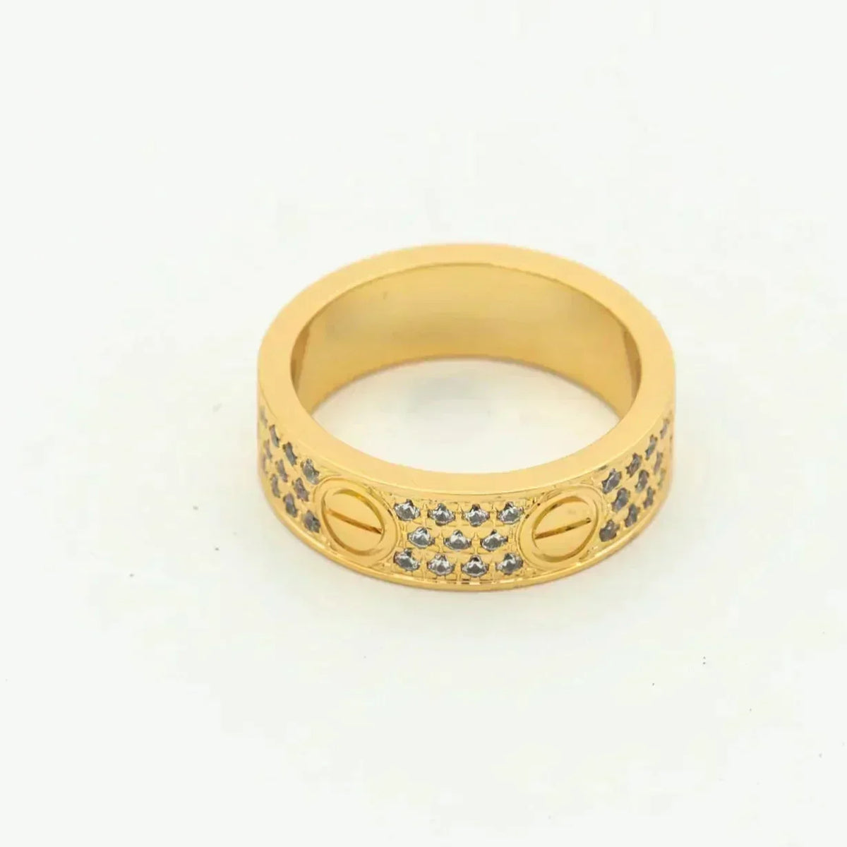 [⭐Maelin]LOVE RING 5.5MM DIAMONDS PAVED