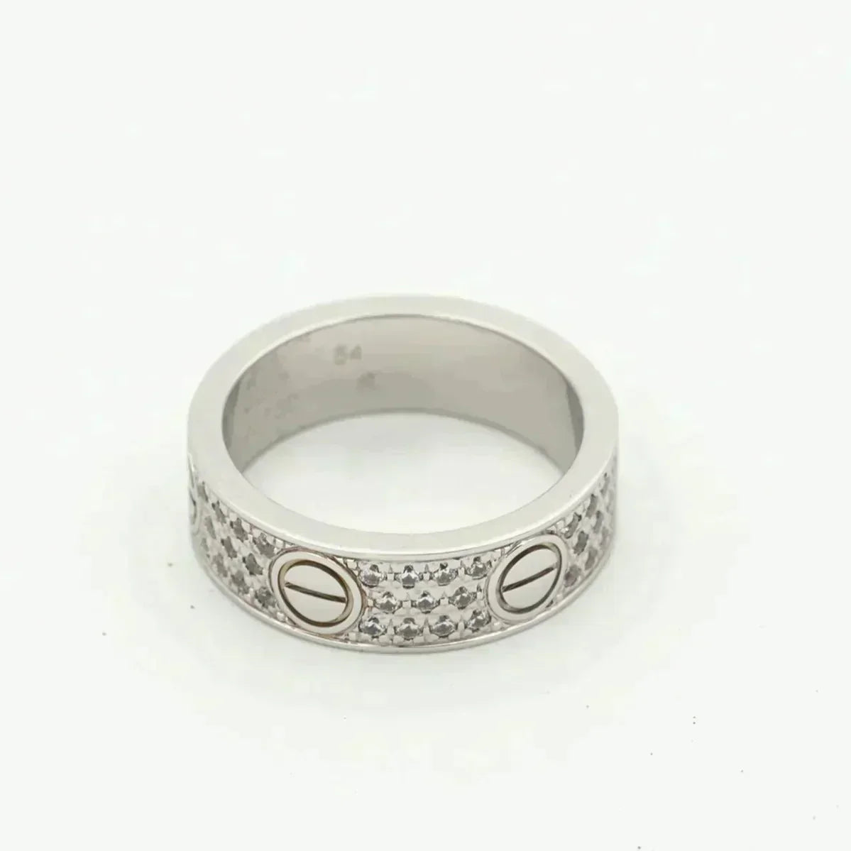 [⭐Maelin]LOVE RING 5.5MM DIAMONDS PAVED