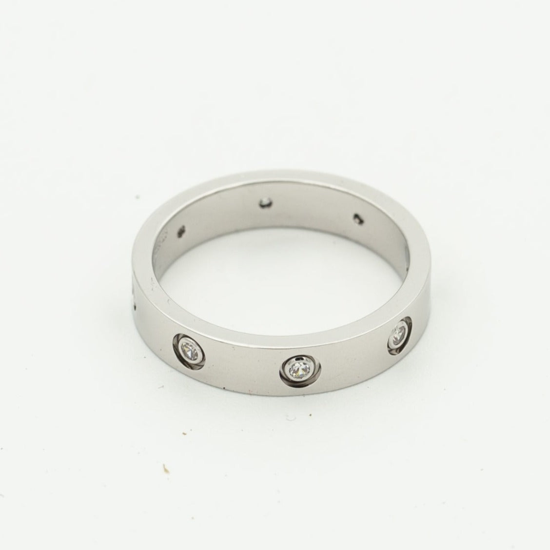[⭐Maelin]LOVE RING 3.6MM 8 DIAMONDS