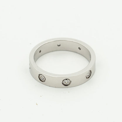 [⭐Maelin]LOVE RING 3.6MM 8 DIAMONDS