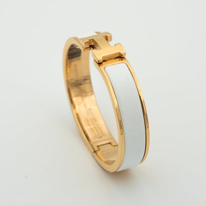 [⭐Maelin]H WHITE BRACELET