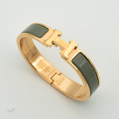 [⭐Maelin]H BRACELET BLUE GREEN 12MM