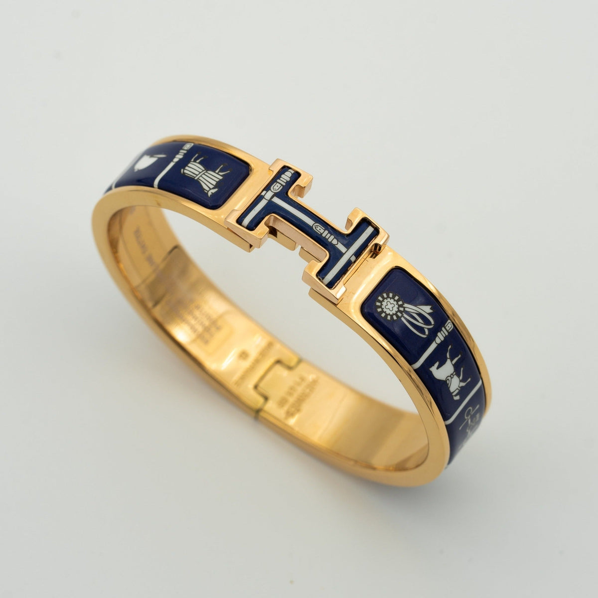 [⭐Maelin]H BRACELET BLUE CERAMIC