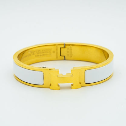 [⭐Maelin]H WHITE BRACELET