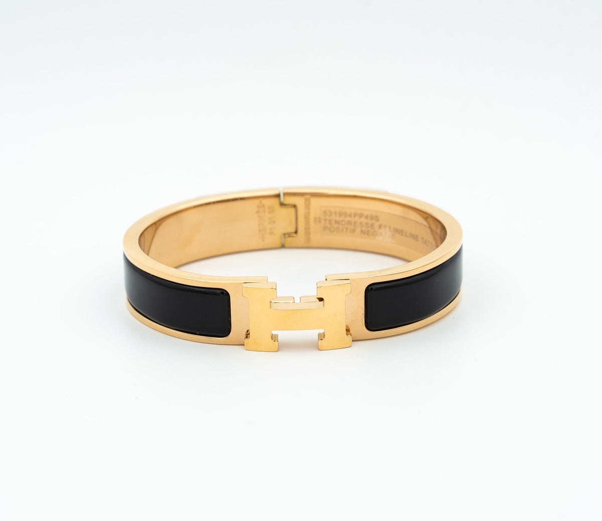 [⭐Maelin]H BLACK BRACELET