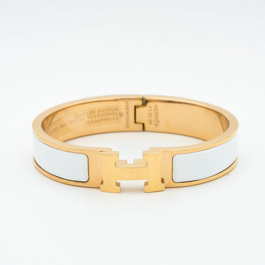 [⭐Maelin]H WHITE BRACELET