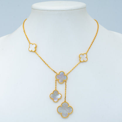 [⭐Maelin]CLOVER MOTHER OF PEARL NECKLACE 6 MOTIF