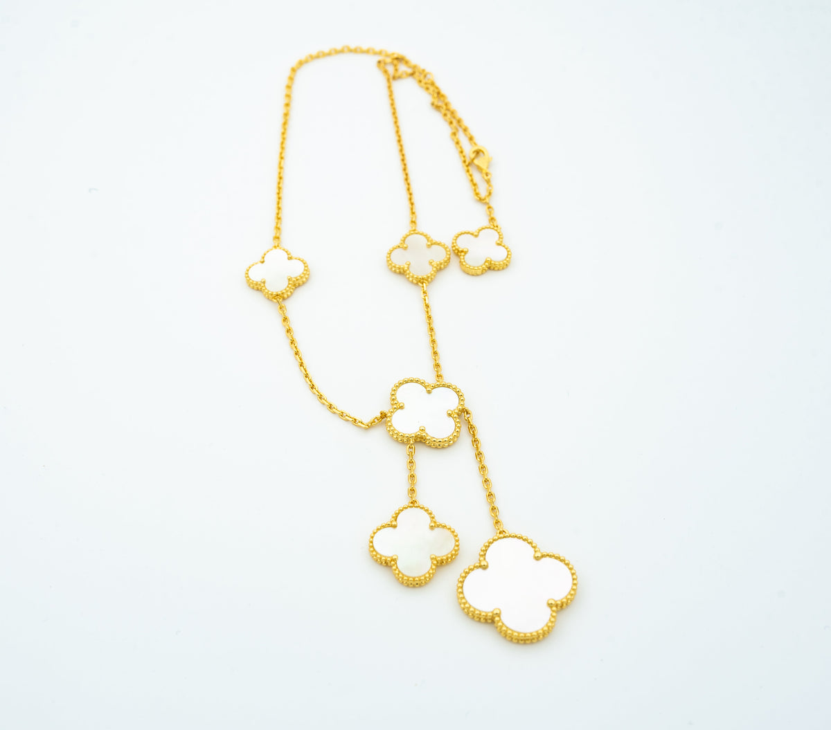 [⭐Maelin]CLOVER MOTHER OF PEARL NECKLACE 6 MOTIF