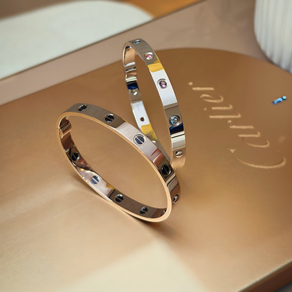 [⭐Maelin] 2026 RAINBOW LOVE BRACELET 6.1MM  10 DIAMONDS