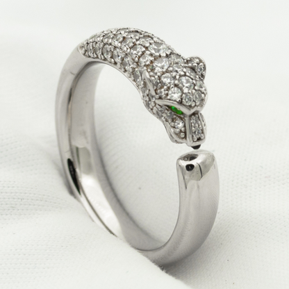 [⭐Maelin]PANTHERE RING DIAMOND 7.3MM