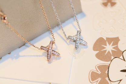 [⭐Maelin]JEUX DE DIAMOND NECKLACE