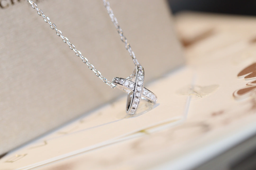 [⭐Maelin]JEUX DE DIAMOND NECKLACE