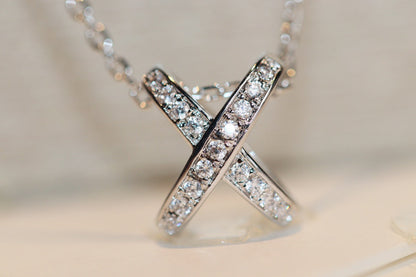 [⭐Maelin]JEUX DE DIAMOND NECKLACE