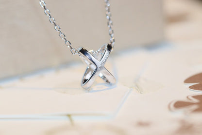 [⭐Maelin]JEUX DE DIAMOND NECKLACE
