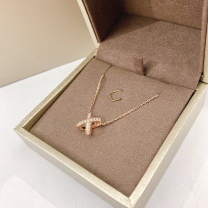[⭐Maelin]JEUX DE DIAMOND NECKLACE