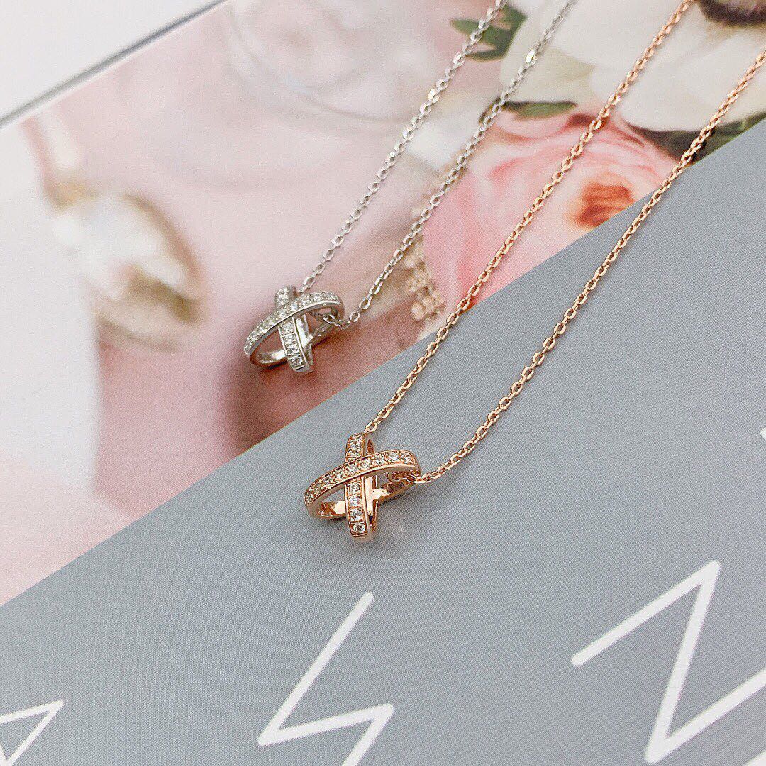 [⭐Maelin]JEUX DE DIAMOND NECKLACE