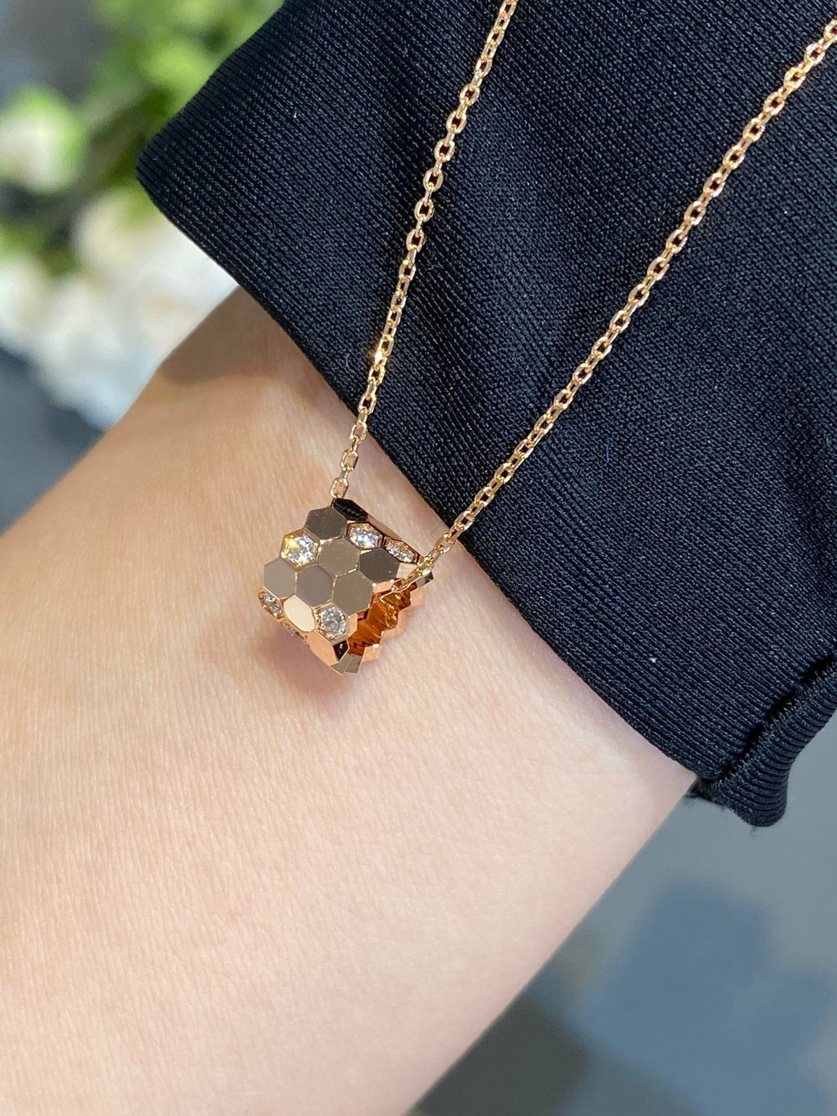 [⭐Maelin]BEE LOVE DIAMOND NECKLACE