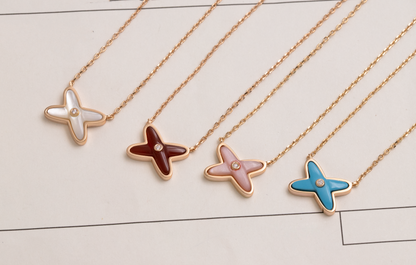 [⭐Maelin]JEUX DE NECKLACE 1 DIAMOND