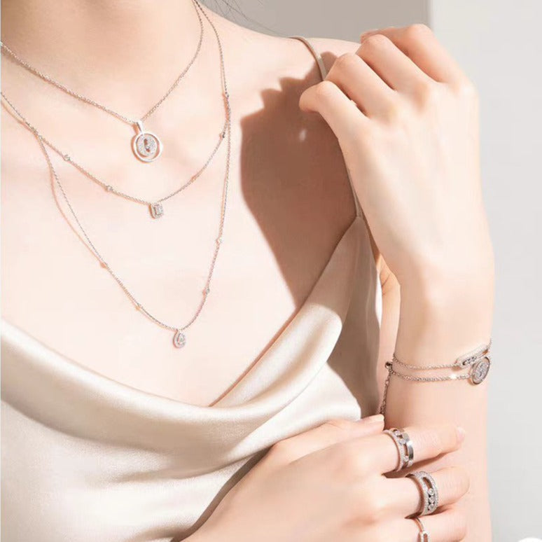 [⭐Maelin]Demo MOVER PM PAVED NECKLACE