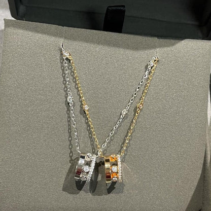 [⭐Maelin]CHAIN MOVE ROMANE PEDAND NECKLACE