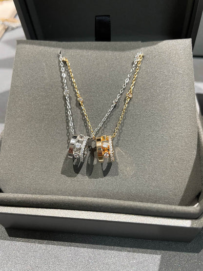 [⭐Maelin]CHAIN MOVE ROMANE PEDAND NECKLACE