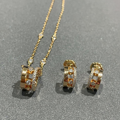 [⭐Maelin]CHAIN MOVE ROMANE PEDAND NECKLACE