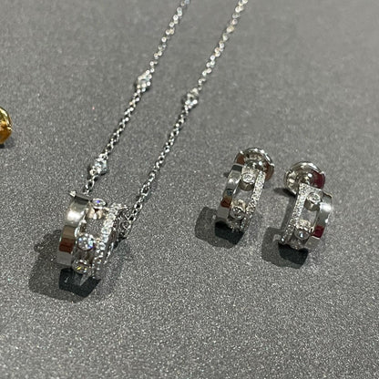 [⭐Maelin]CHAIN MOVE ROMANE PEDAND NECKLACE