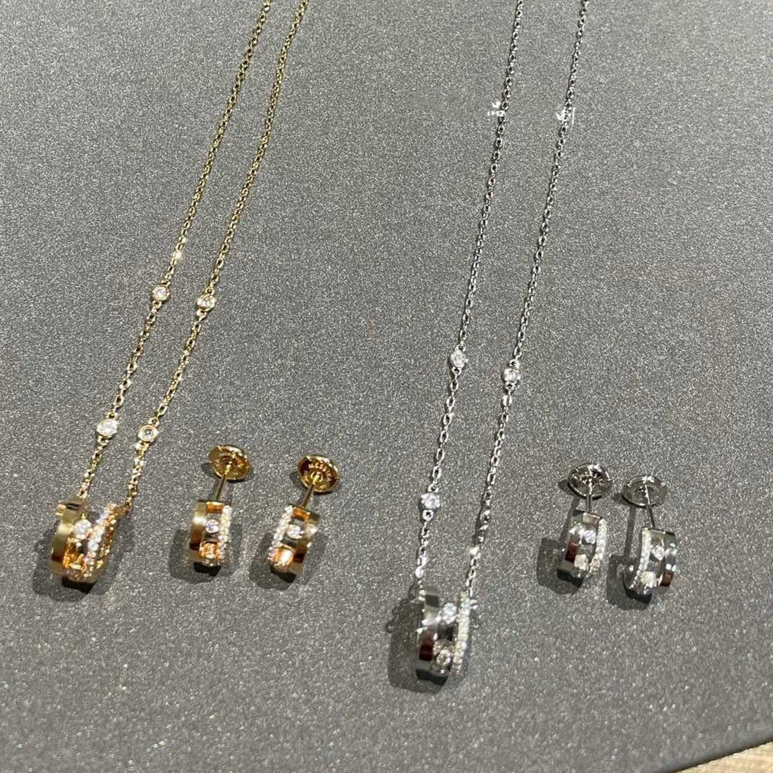 [⭐Maelin]CHAIN MOVE ROMANE PEDAND NECKLACE