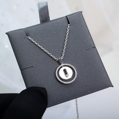 [⭐Maelin]Demo MOVE PM NECKLACE SILVER DIAMOND