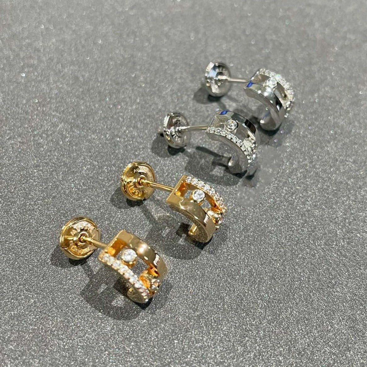 [⭐Maelin]MOVE ROMANE EARRINGS DIAMOND