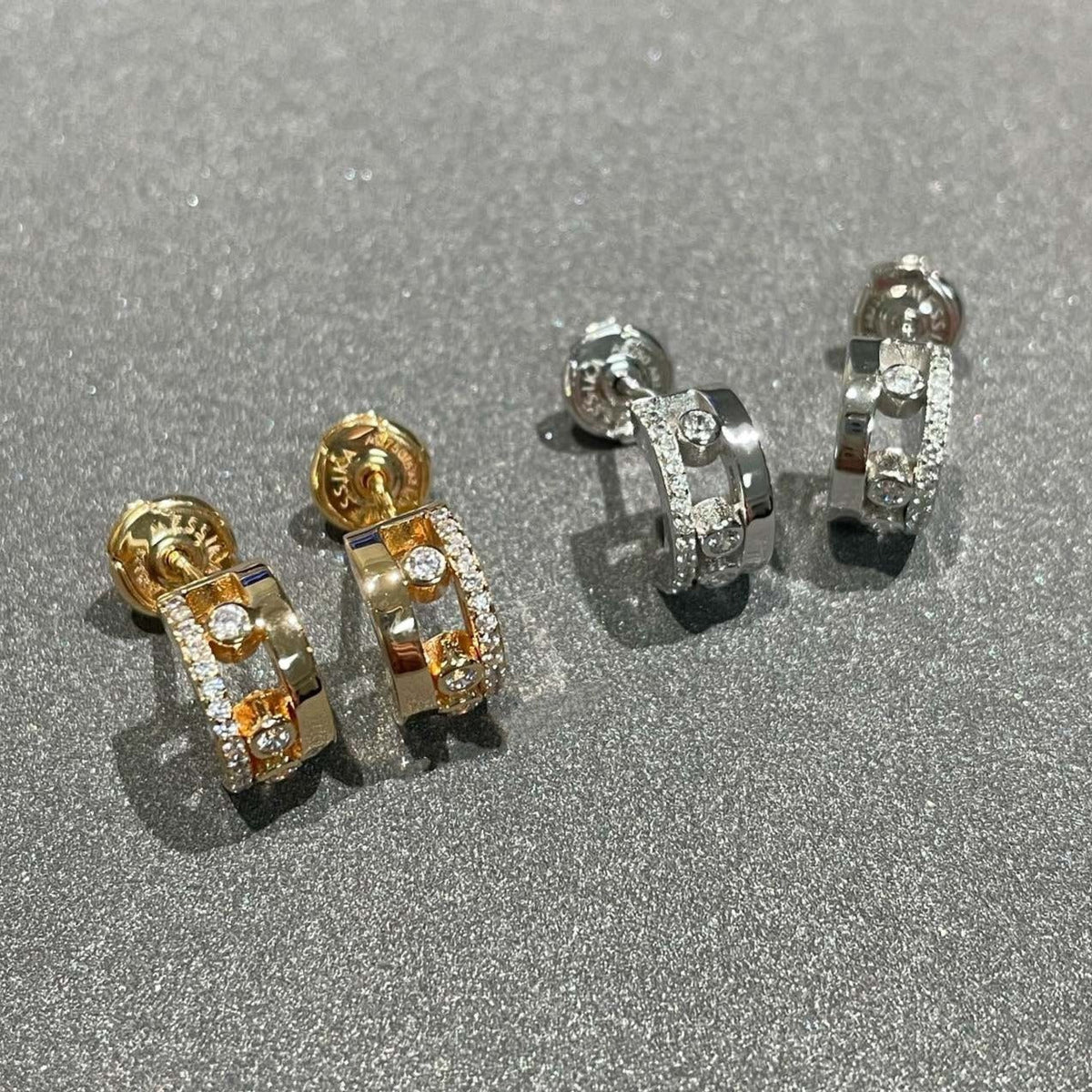[⭐Maelin]MOVE ROMANE EARRINGS DIAMOND