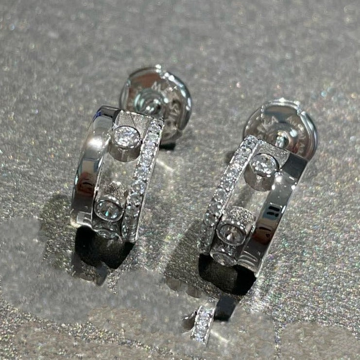 [⭐Maelin]MOVE ROMANE EARRINGS DIAMOND