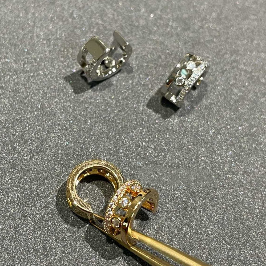 [⭐Maelin]MOVE ROMANE EARRINGS DIAMOND