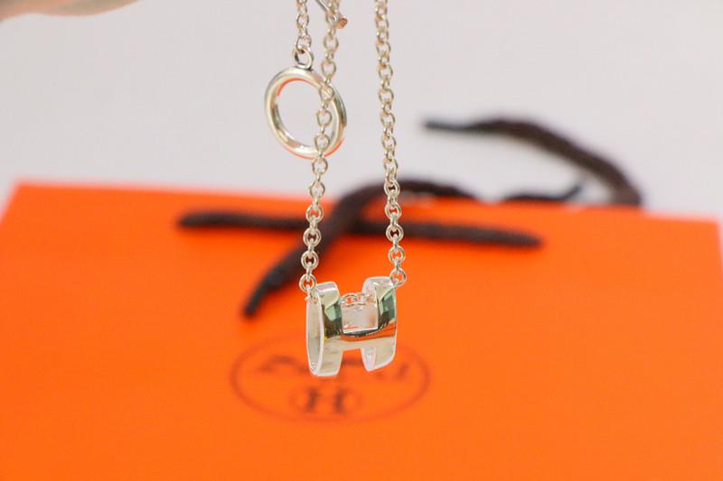 [⭐Maelin]HM NECKLACE H LETTER OVAL SERIES