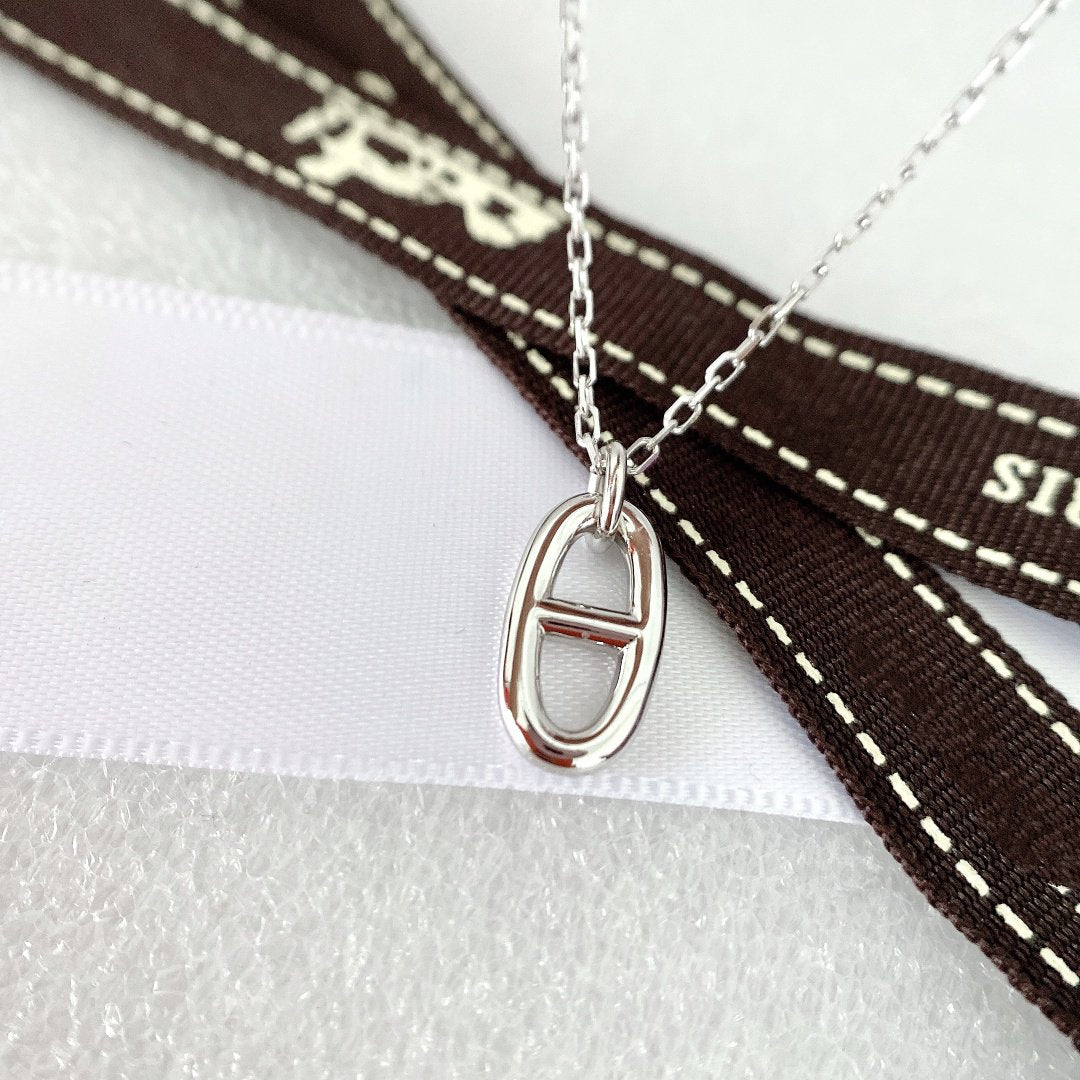 [⭐Maelin]HM PIG NOSE NECKLACE