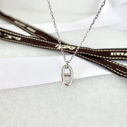 [⭐Maelin]HM PIG NOSE NECKLACE