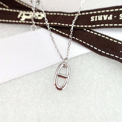 [⭐Maelin]HM PIG NOSE NECKLACE