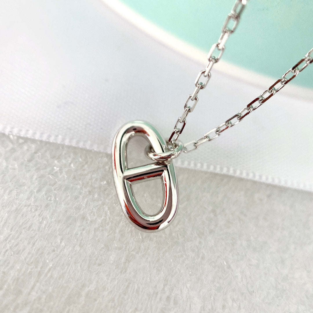 [⭐Maelin]HM PIG NOSE NECKLACE