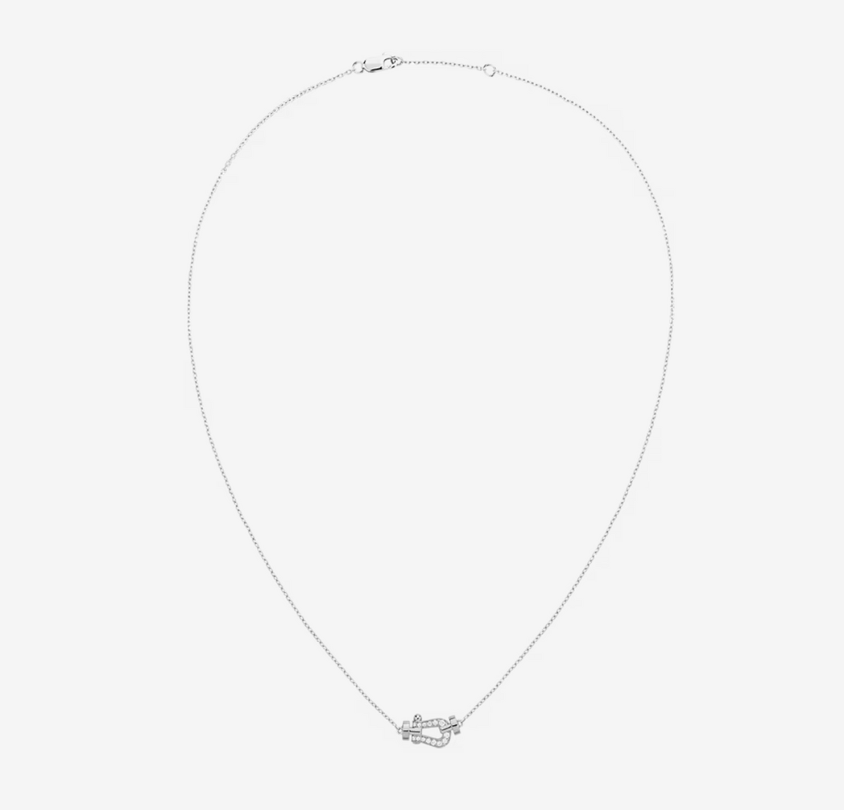 [⭐Maelin]FORCE 10 DIAMOND SILVER NECKLACE MINI MODEL