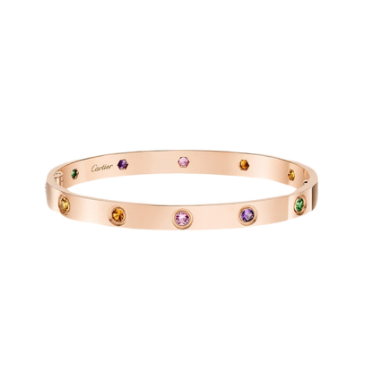 [⭐Maelin] 2026 RAINBOW LOVE BRACELET 6.1MM  10 DIAMONDS