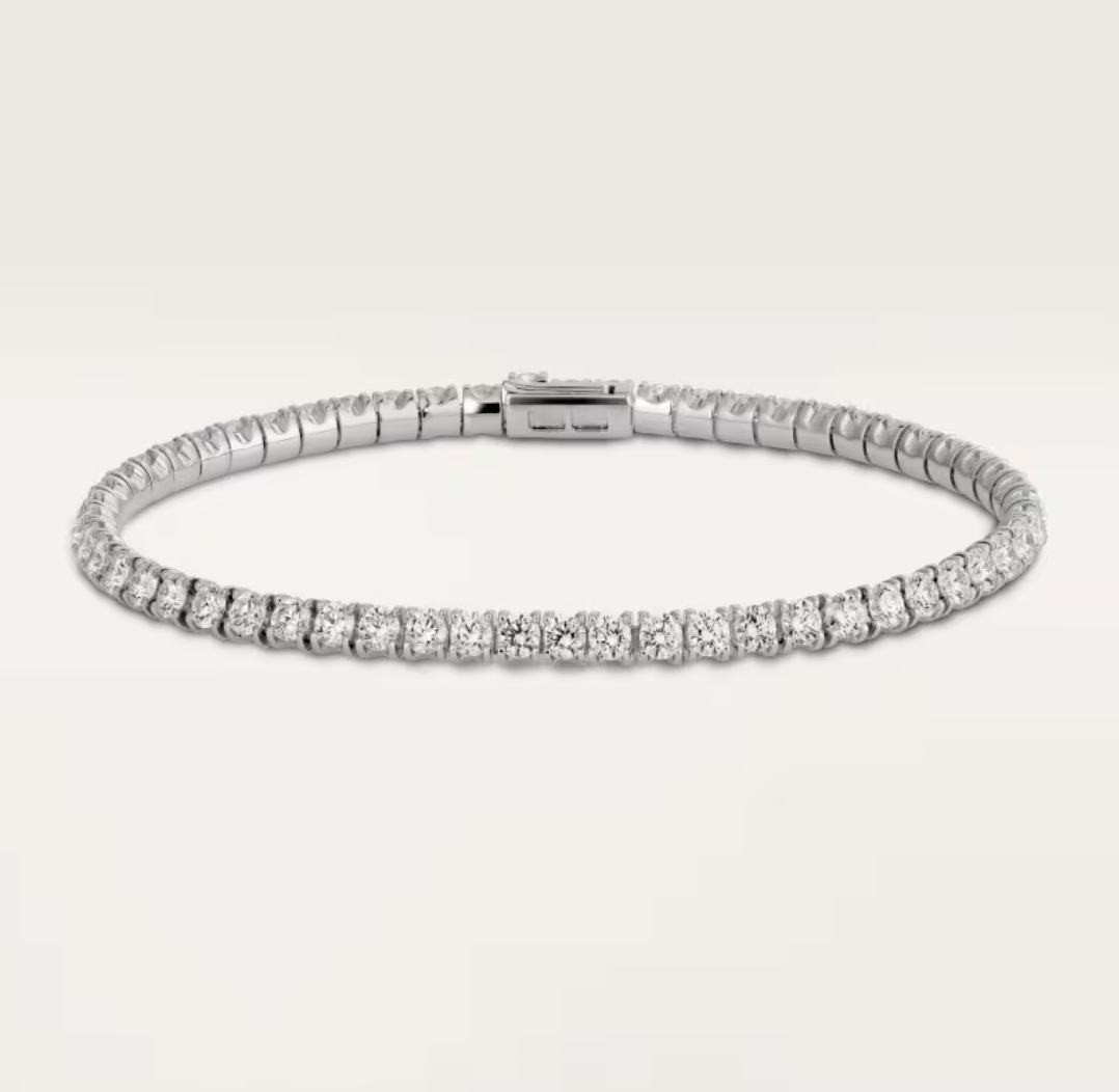 [⭐Maelin]  CLASSIC BASEBALL BRACELAT, 52 DIAMOND