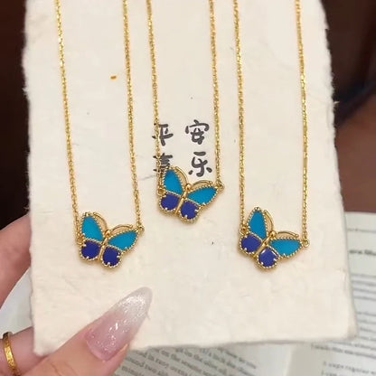 [⭐Maelin]  2026 NEW LUCKY BUTTERFLY 1 MOTIFS NECKLACE