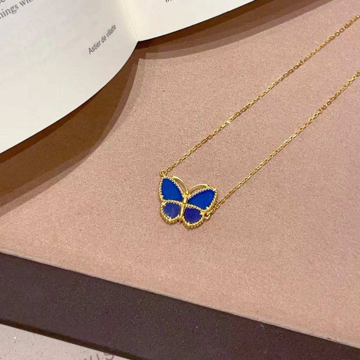 [⭐Maelin]  2026 NEW LUCKY BUTTERFLY 1 MOTIFS NECKLACE