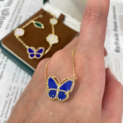 [⭐Maelin]  2026 NEW LUCKY BUTTERFLY 1 MOTIFS NECKLACE