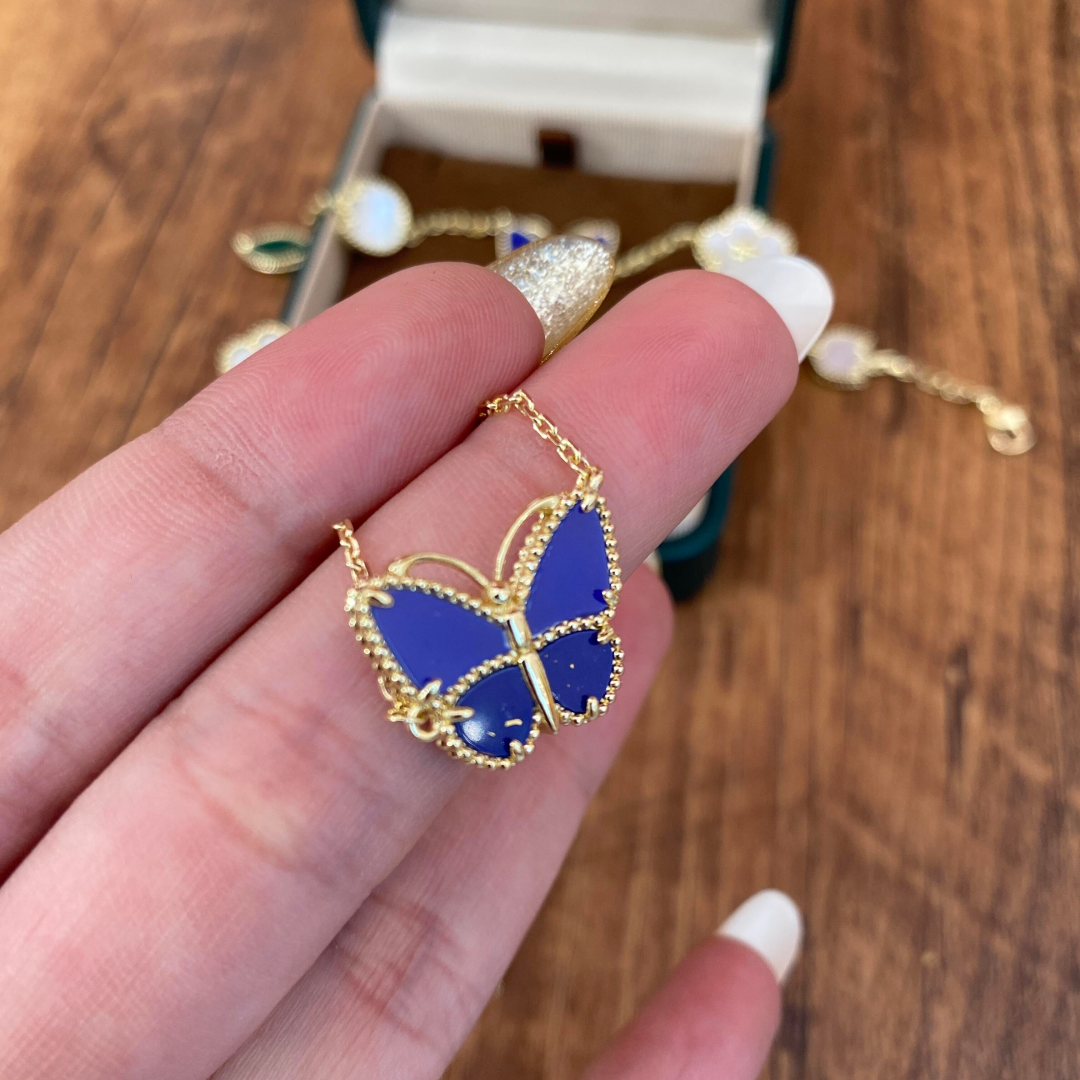 [⭐Maelin]  2026 NEW LUCKY BUTTERFLY 1 MOTIFS NECKLACE