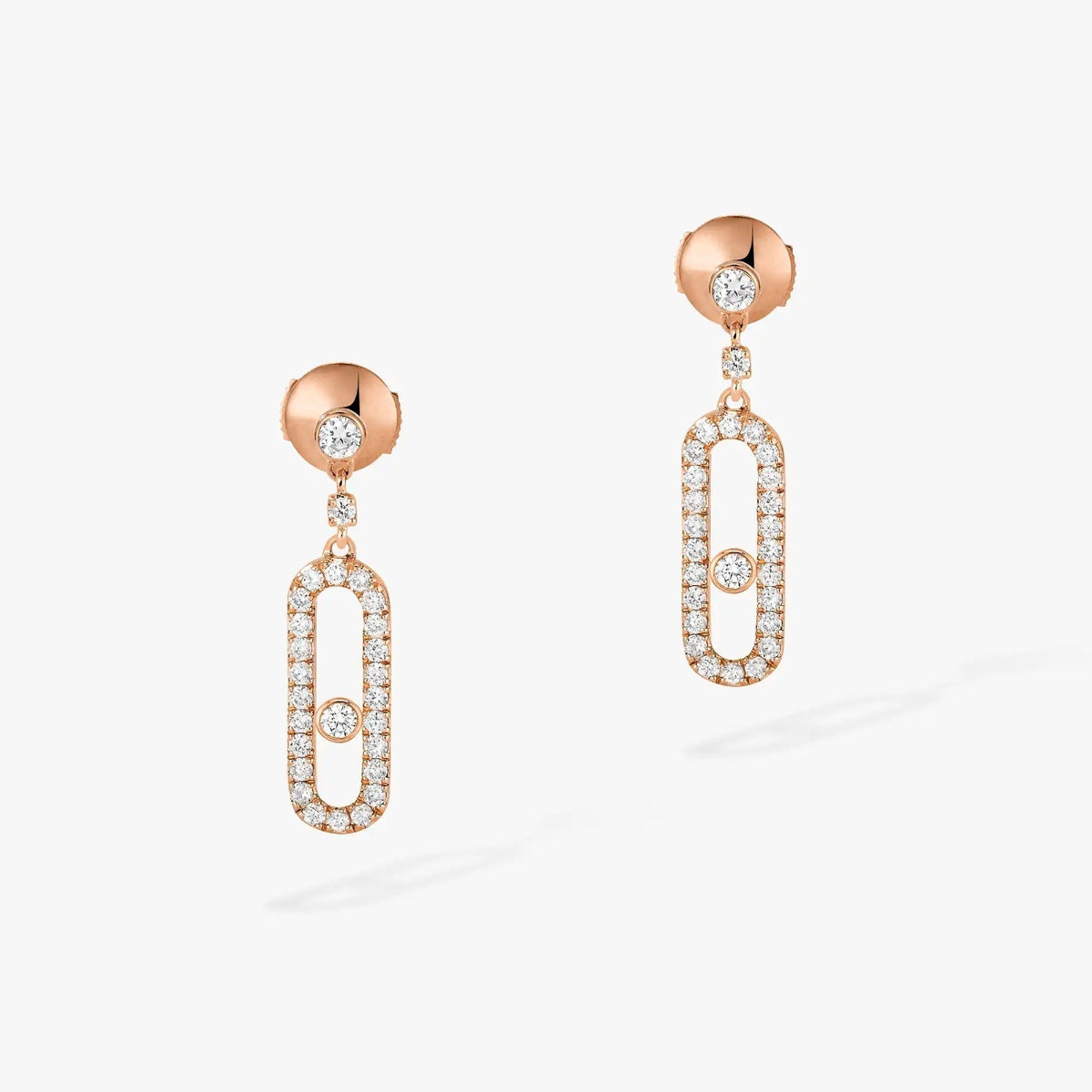 [⭐Maelin]DORMEUSES MOVE UNO DIAMOND EARRINGS