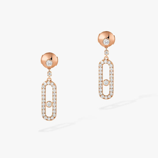 [⭐Maelin]DORMEUSES MOVE UNO DIAMOND EARRINGS