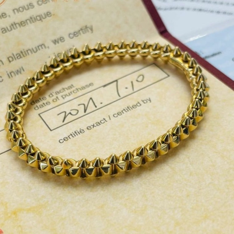 [⭐Maelin]CLASH GOLD BRACELET