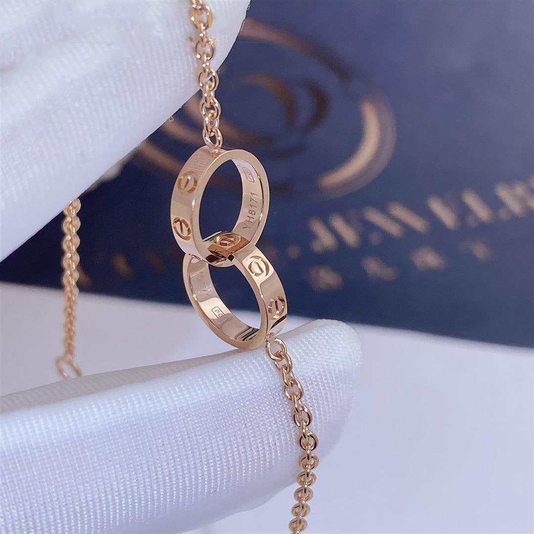 [⭐Maelin]LOVE BRACELET DOUBLE RING